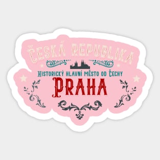 Ceska Republika Praha Sticker